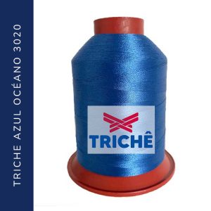 Hilo Triche Bordado - Azul Océano 3020