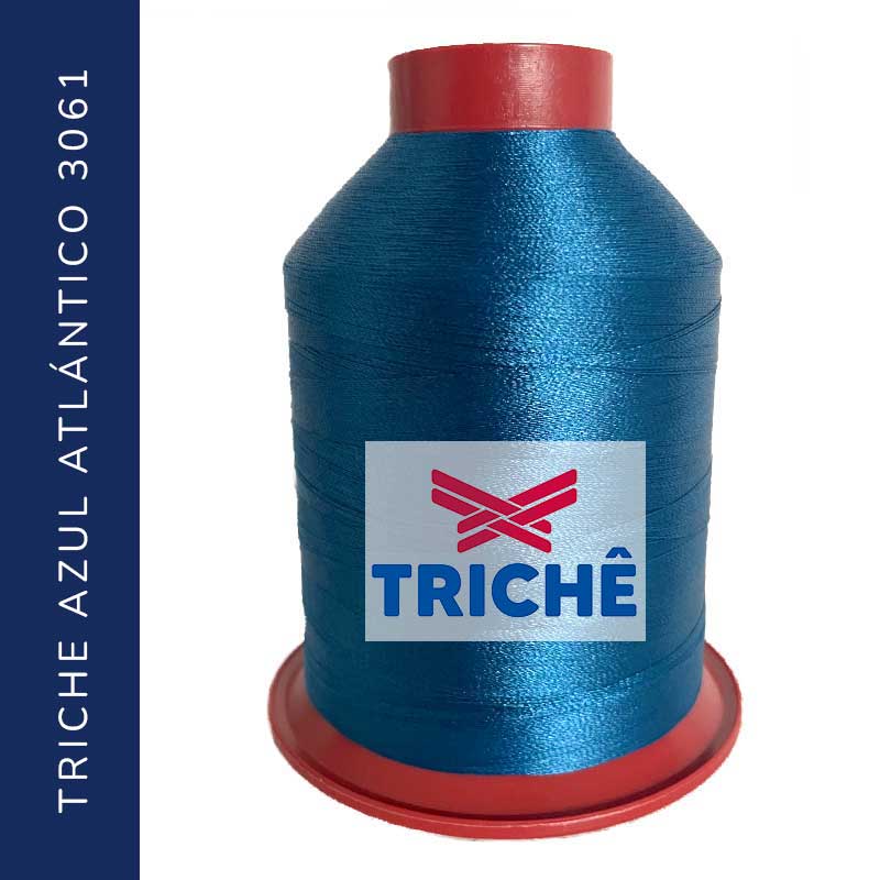 Hilo Triche Bordado - Azul Atlántico 3061