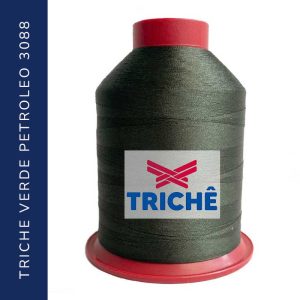 Hilo Triche Bordado - Verde Petróleo 3088