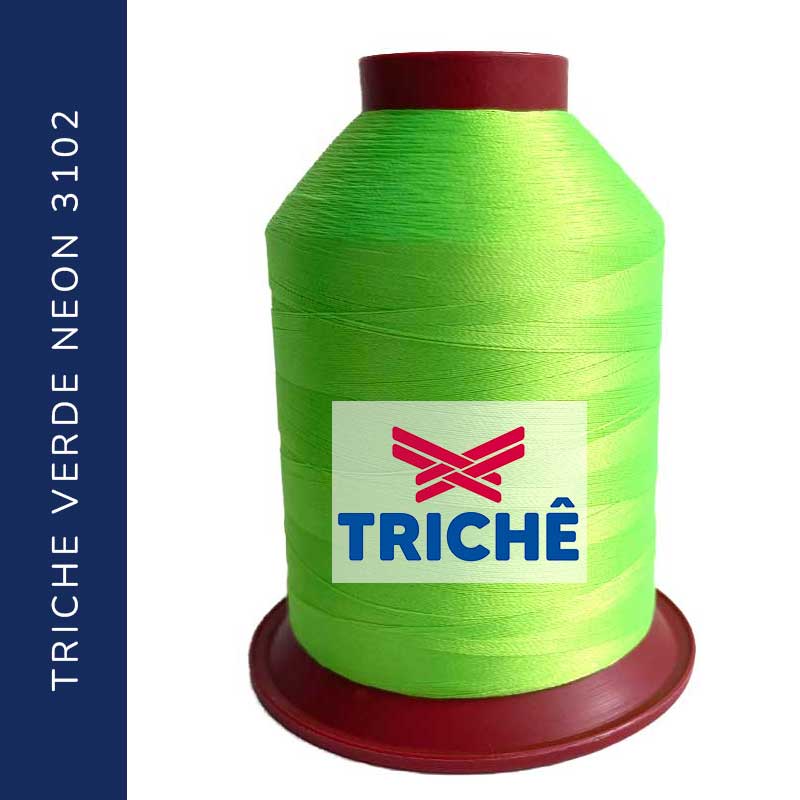 Hilo Triche Bordado - Verde Neón 3102
