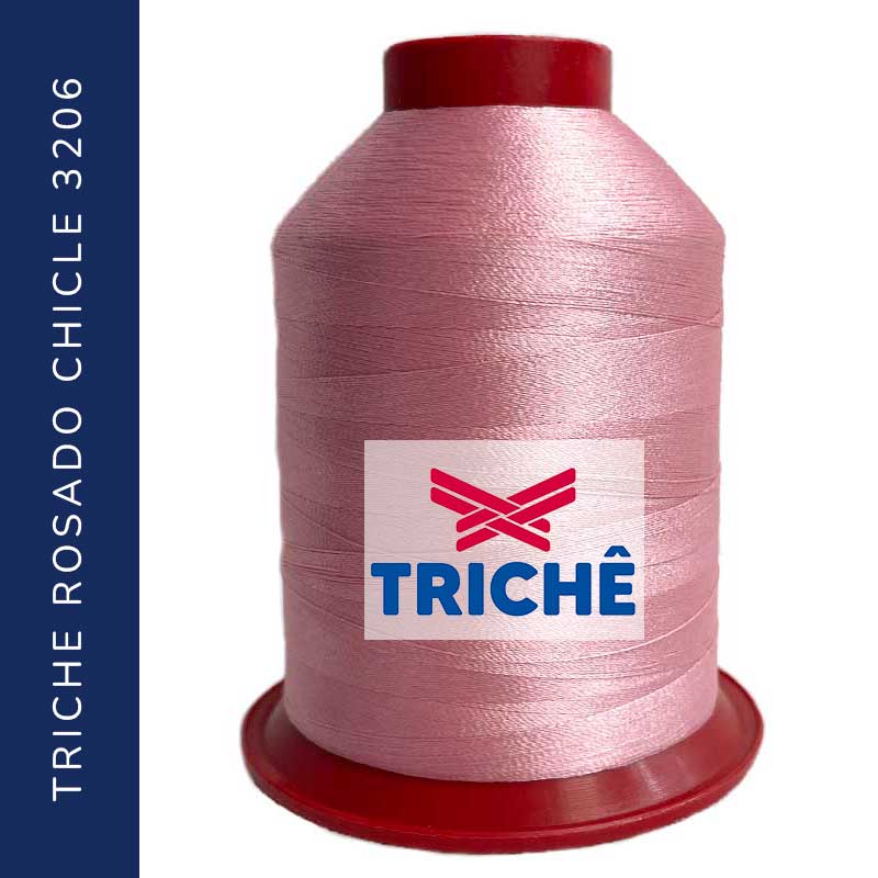 Hilo Triche Bordado - Rosado Chicle 3206