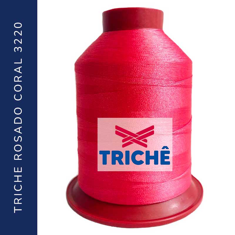 Hilo Triche Bordado - Rosado Coral 3220