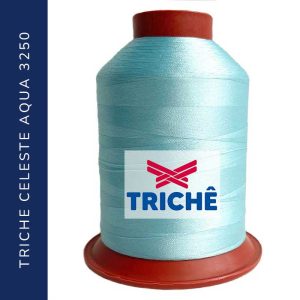 Hilo Triche Bordado - Celeste Aqua 3250