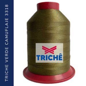 Hilo Triche Bordado - Verde Camuflaje 3318