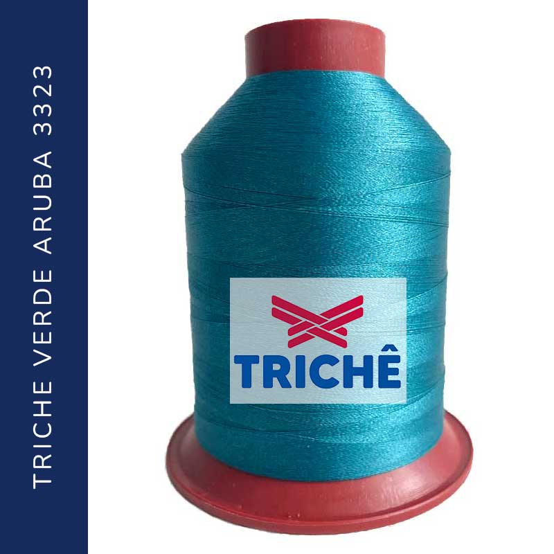 Hilo Triche Bordado - Verde Aruba 3323
