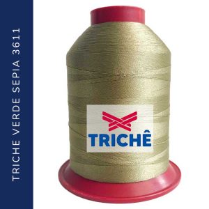 Hilo Triche Bordado - Verde Sepia 3611